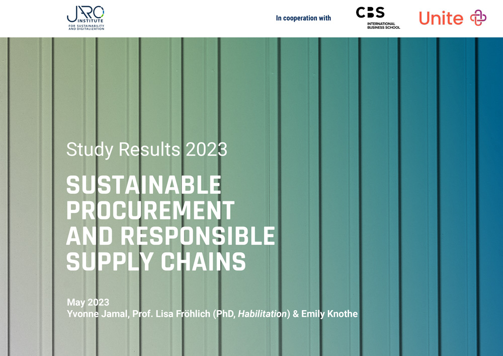 Study Results 2023 – Sustainable procurement and responsible supply chains